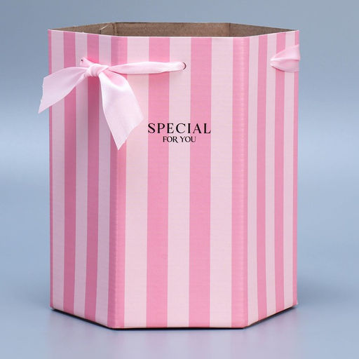 Переноска складная шестигранник Только для тебя, 17 14,8 19,5 см - Дарите счастье фото 2