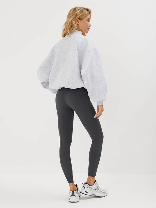 Утепленный свитшот оверсайз - NEVERLATE фото 6