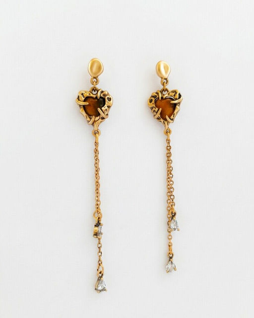 Стильные серьги