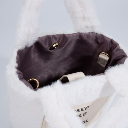 Сумка-тоут на магните, цвет белый - Simaland фото 7