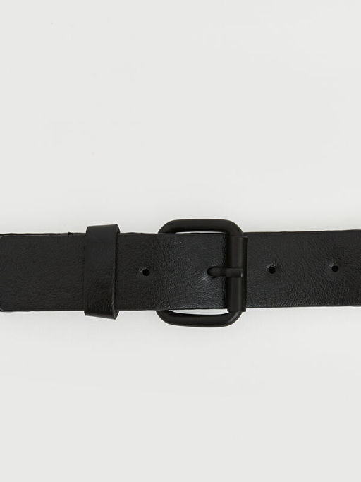 Deri G?r?n?ml? Erkek ?ocuk Kemer