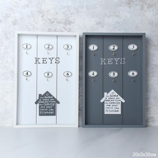 Ключница открытая на 6 ключей / AW-404 /уп 48/