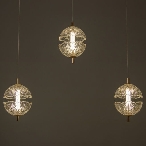 Светильник BayerLux «Айна» 36 Вт LED золото 70×13.5×19 см