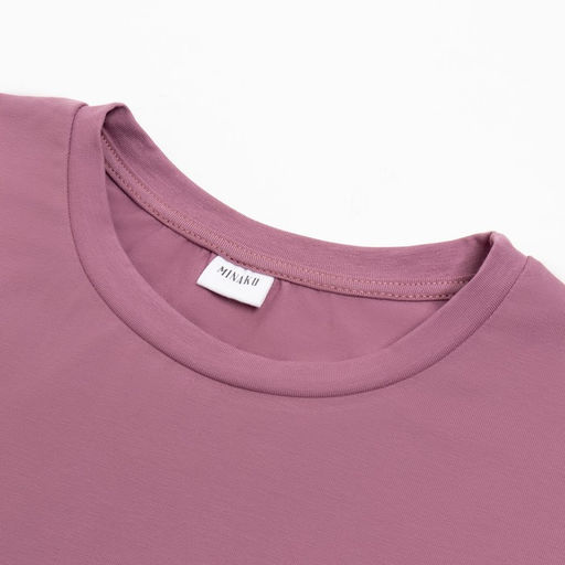 Футболка мужская MINAKU REGULAR FIT: пурпурная, р-р 42