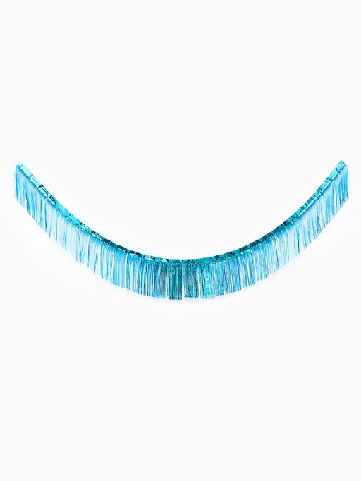 Цена за 2 шт. Гирлянда «Дождик», 3 метра, цвет голубой