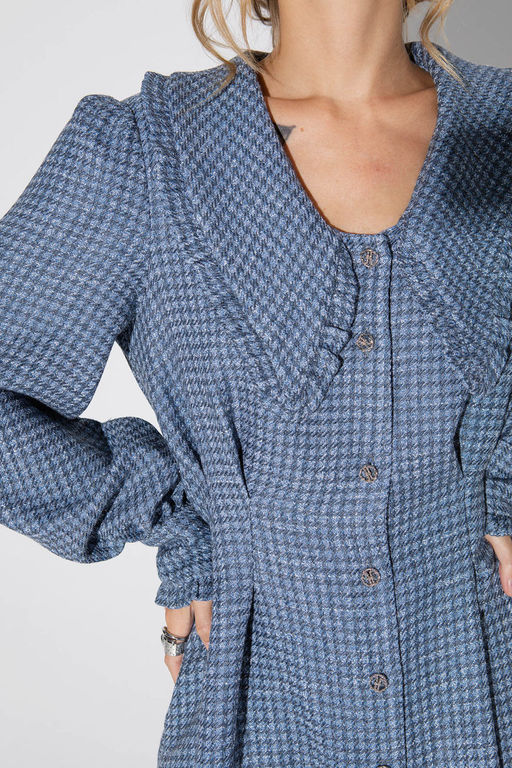 Платье Pirs 4821 синий  фото 3