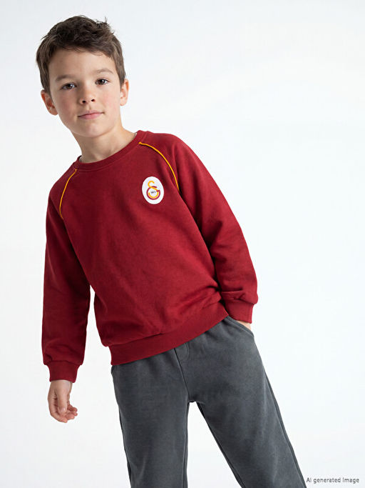 Galatasaray Nak??l? Erkek ?ocuk Sweatshirt