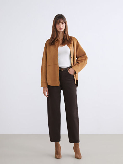 Balloon Fit Kad?n Jean Pantolon