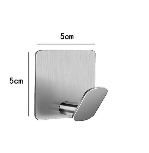 Держатель, крючок для кухни или в ванну - хром