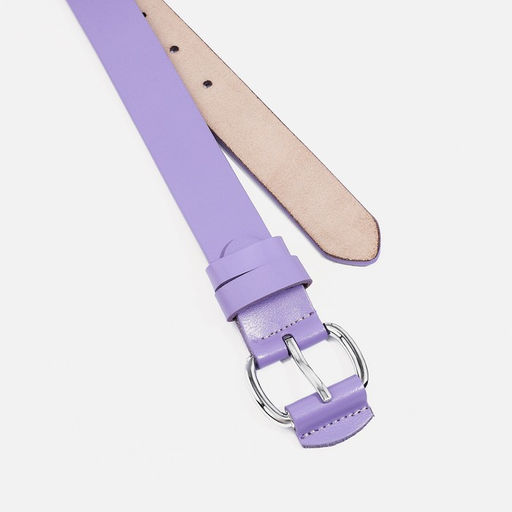 Ремень женский, ширина 3 см, пряжка со вставкой, цвет сиреневый - Simaland фото 2