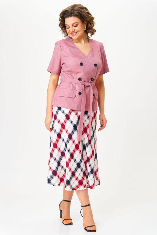 Костюм Anastasia Mak 1259 кремовый  фото 455