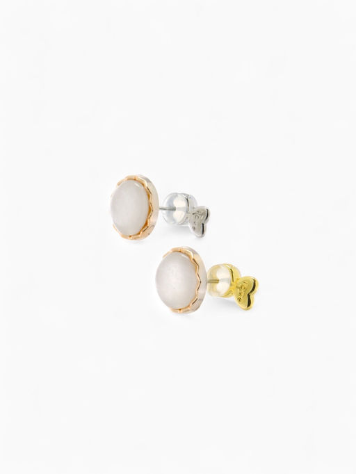 Заглушки силиконовые «Сердце» поддерживающие (3 пары), цвет золото, серебро