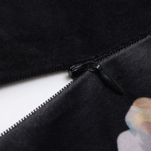 Наволочка декоративная Этель Flowers 45х45см, полиэстер, велюр  фото 4