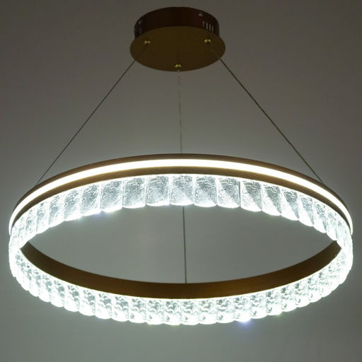 Светильник «Джес» LED 150 Вт золото 58×58×9 см BayerLux