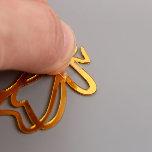 Набор для украшения Бабочки, набор 5 шт, цвет золото - Страна карнавалия фото 5