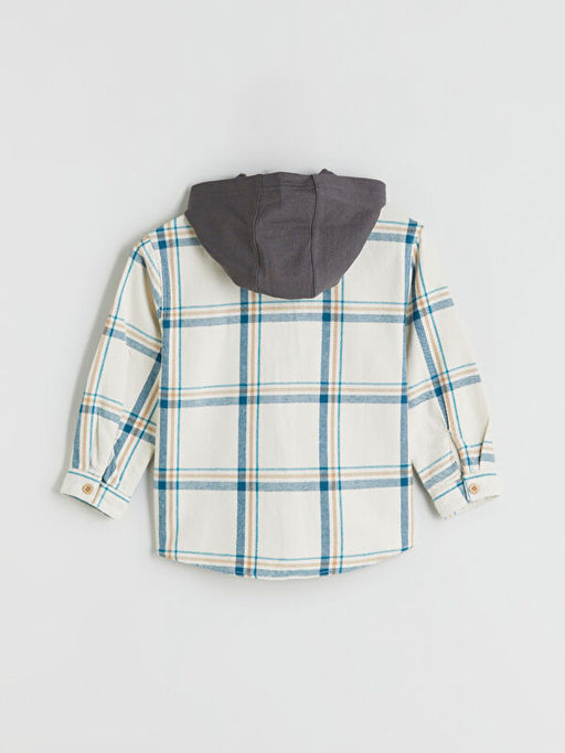 Kap??onlu Ekose Erkek ?ocuk G?mlek