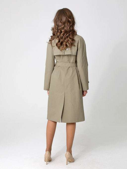 24134 Плащ оливковый - Dizzyway фото 4