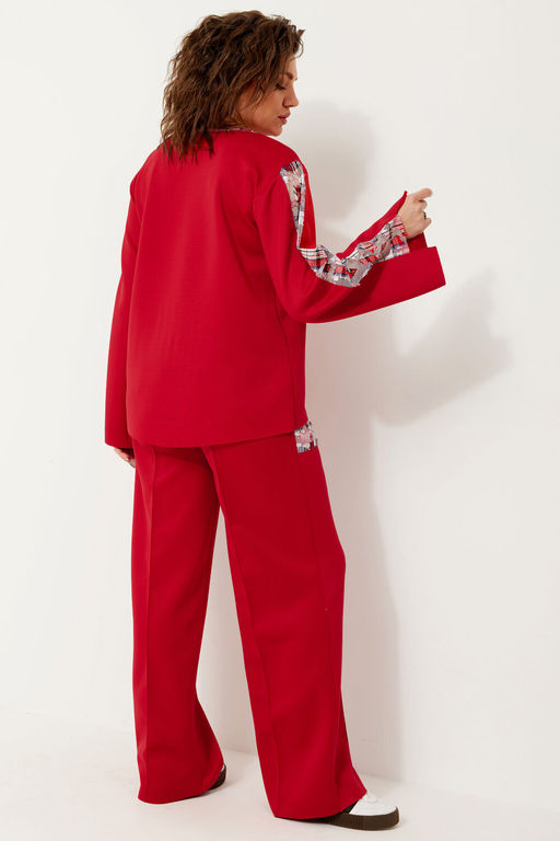 Костюм BegiModa 3087-Р алый