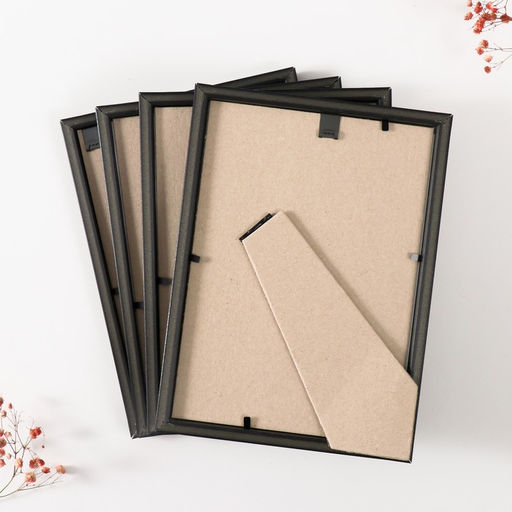 Набор фоторамок для фото 15×21 см Keep memories «Радуга», 4 шт., чёрный, (пластиковый экран)