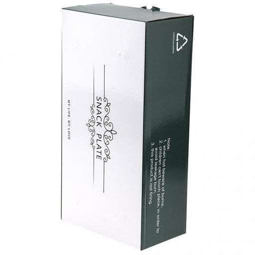 "Мармит Белый" Форма для запекания 1,7л, прямоугольная, 34,2х20,5см h5,8см, керамика с деколью, цвет - белый, стеклянная крышка с пароотводом, пластмассовая ручка-кнопка "мишка", металическая подставка с ручками, с подогревом на 2 свечи 41х20,3х11,5с