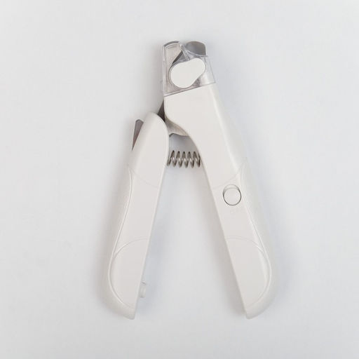 Умный когтерез для животных, с пилкой, LED фонарём и контейнером для когтей, на батарейках - Simaland фото 4