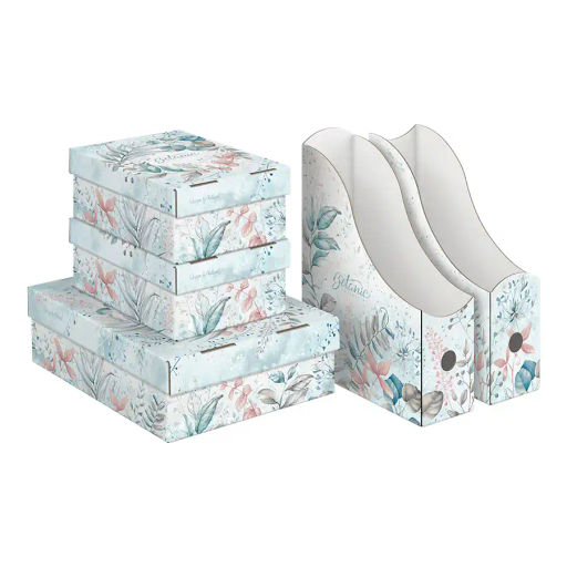 Набор для наст. хран. из карт.: короб 3 шт., лоток 2 шт., TRAVELLING AIR, шт - Valiant фото 21