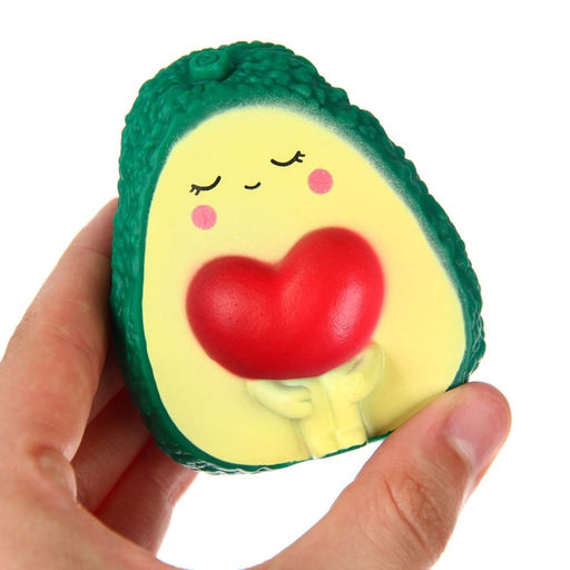 Резиновые игрушки для ванны Крошка Я «Авокадики», 6.5 см, с пищалкой, 2 шт.