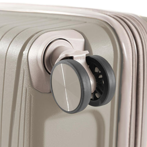 Набор из 3-х чемоданов с расширением 23103 Светло-серый