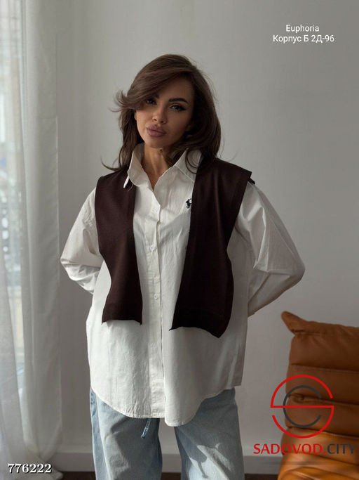 Рубашка женская классическая - Bruno фото 10