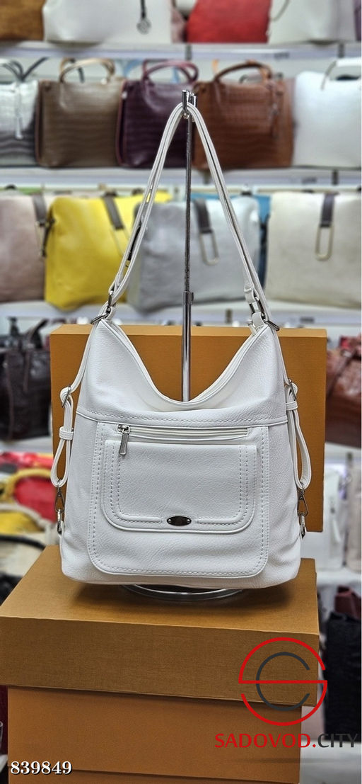 Сумка рюкзак из эко-кожи - Bruno фото 3