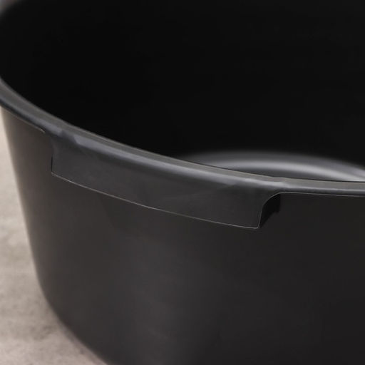 Таз круглый хозяйственный «Эконом», 12 л, пластик, МИКС