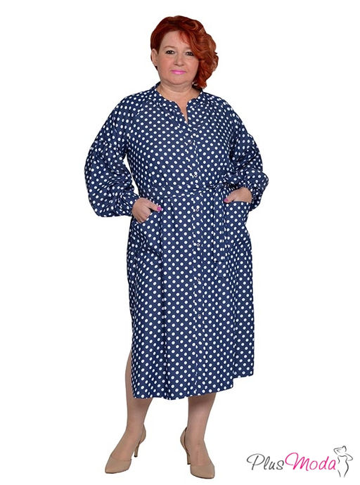 Платье Модель №1873 размеры 44-84 - Plusmoda фото 2