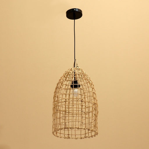 Светильник потолочный из ротанга «Райан», 1×120 Вт, Е27, 25×25×40 см