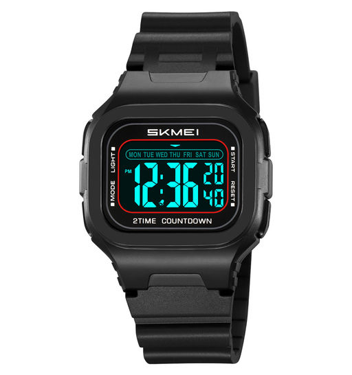 Часы наручные Skmei мужские электронные спортивные 2343black-black