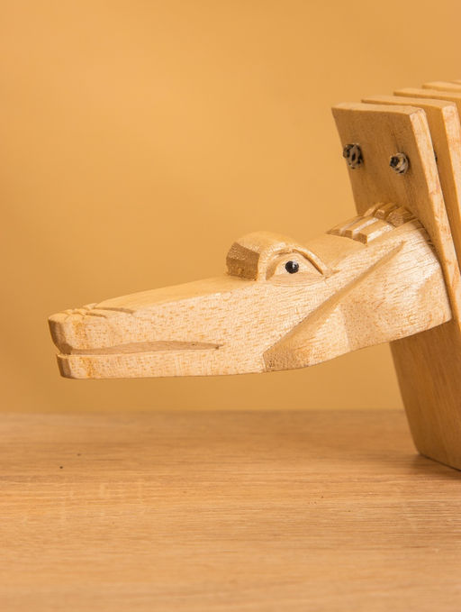 Сувенирный музыкальный инструмент трещотка Ящерица, 25?8?4 см - Simaland фото 5