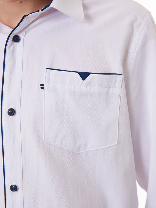 Рубашка белый NB62 - Nota bene фото 5