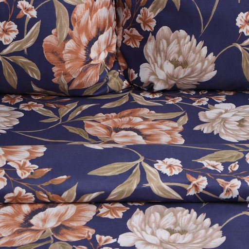 Постельное бельё Экономь и Я 1,5 сп Herbarium 147х215см, 150х215см, 70х70см-2 шт, полисатин, 80г/м  фото 2