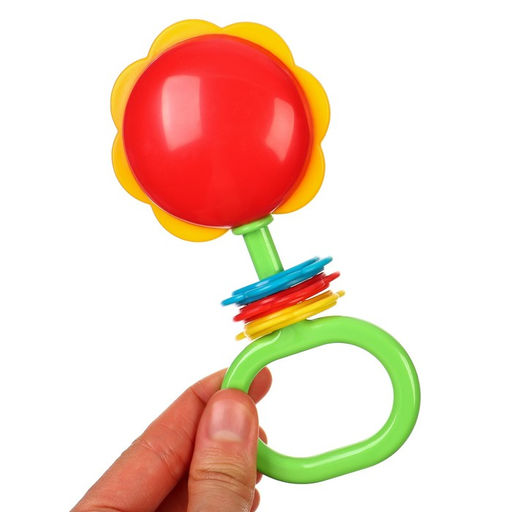 Погремушка «Цветочек», цвет МИКС, Аэлита