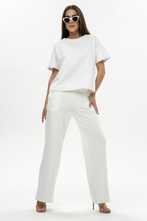 Брюки хлопок с лайкрой - Solo mio фото 5