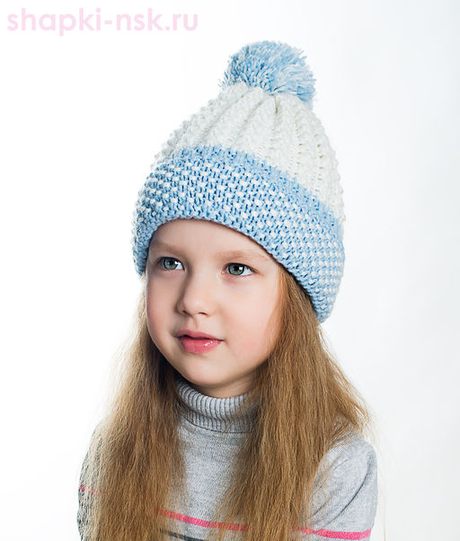 5905/2 MGH Шапка по голове для девочки флис (50-52)
