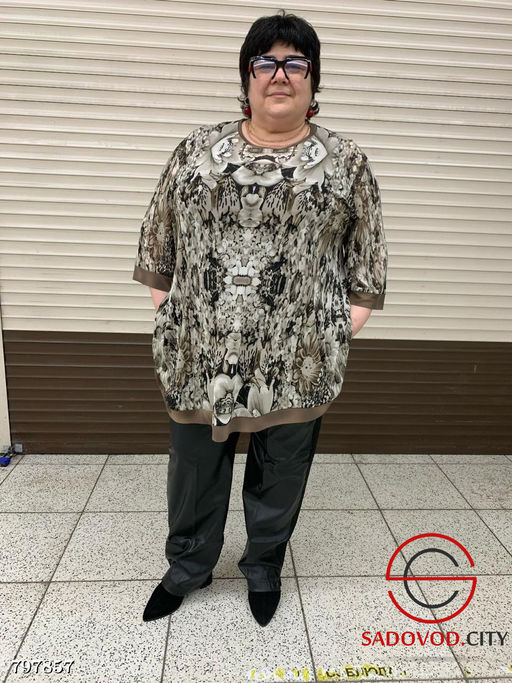 Туника двойка, состоит из майки и свободной кофточки - Bruno фото 2