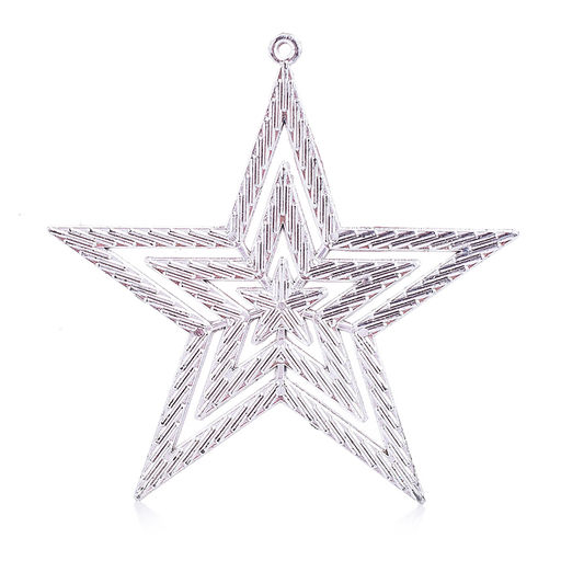 Набор новогодних украшений "Снежное великолепие" (34шт*3см)