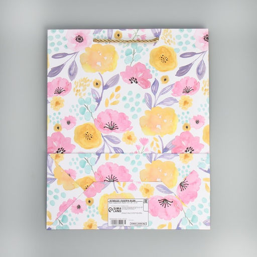 Пакет подарочный Букет 32 х 26 х 12 см - Дарите счастье фото 7