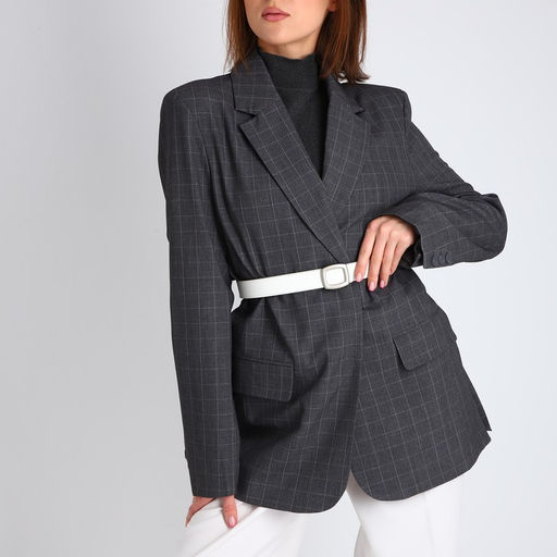 Ремень женский, ширина 3 см, пряжка металл, цвет белый - Simaland фото 3