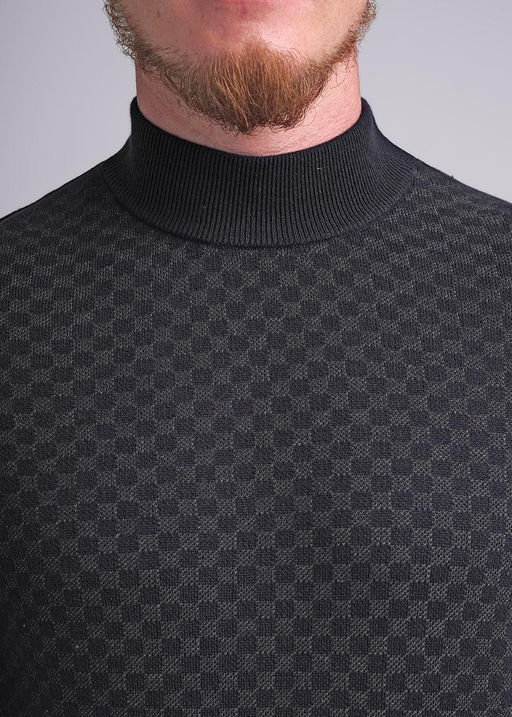 Джемпер муж (ЧЗ) т.синий 444263/17ха - Clever wear фото 5