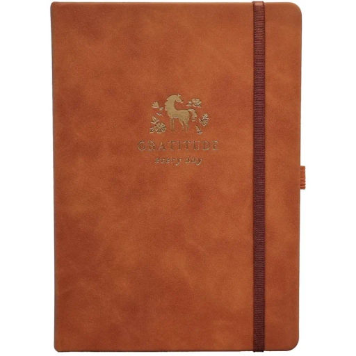 Ежедневник датированный 2026 IF 14х20см 176л, тв с рез, Grace I1714/l-brown