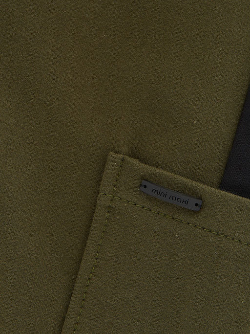 Спортивный костюм для девочки на молнии UD 7728 зелен-хаки - Mini maxi фото 18