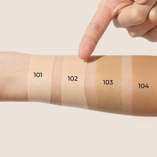 FOCALLURE Тональный крем кушон Poreless Matte Air Cushion Foundation тон 103, 10 г  фото 10