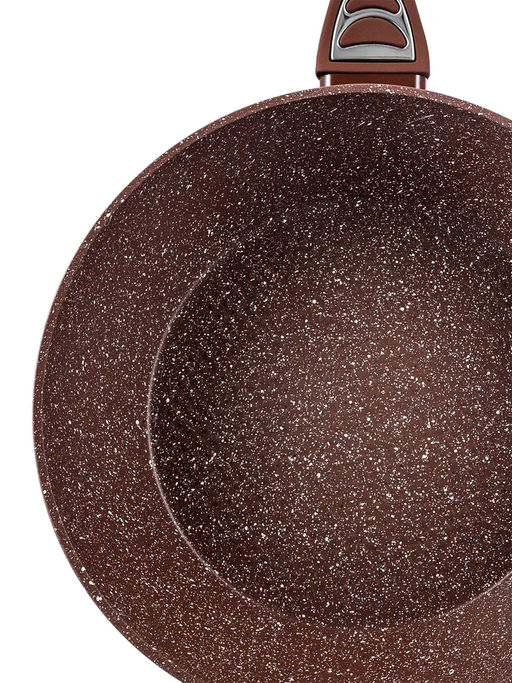 Сковорода 20 см BK-7881 глубокая DARK CHOCOLATE (8) - Bekker фото 6