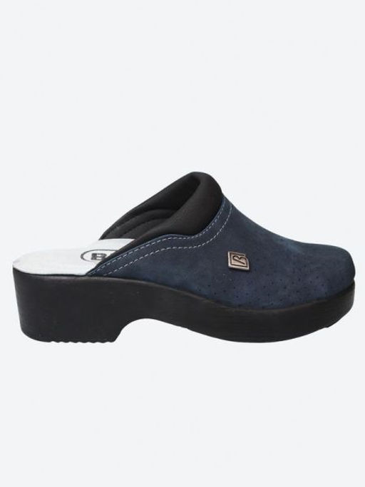 503 | Anna Женские медицинские сабо (темно-синий) - Milka shoes&more фото 2